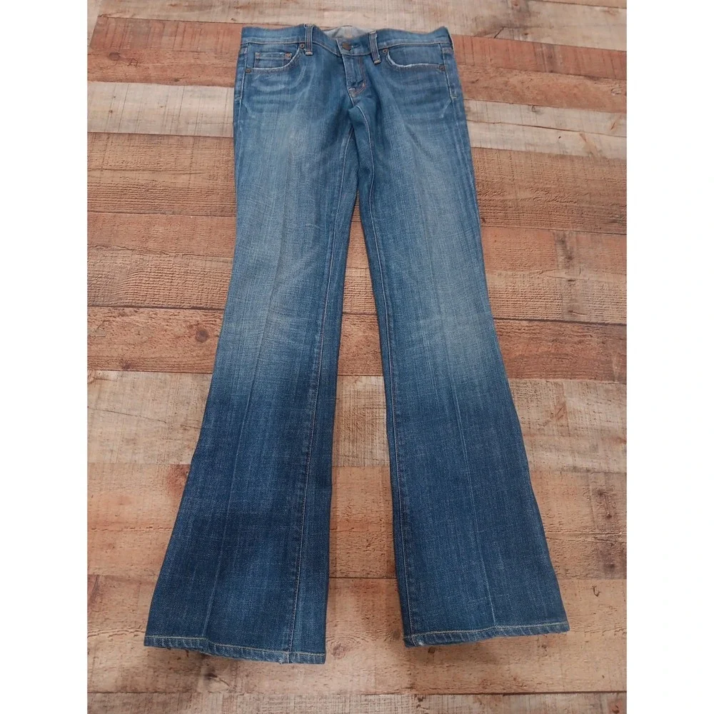 Citizens Of Humanity Jeans Womens sz 28 Kelly 001 Stretch Low Waist Bootcut 2573 - Picture 9 of 16